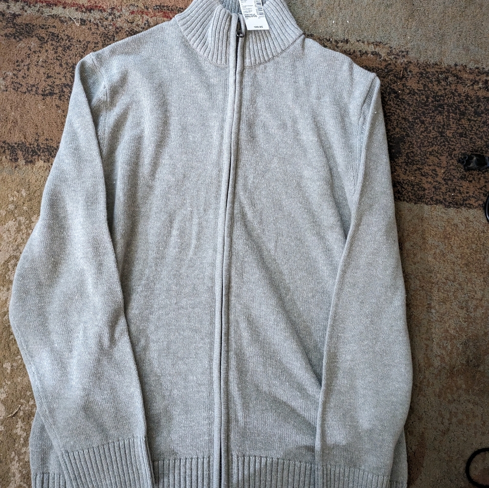 New with tags Childs sz 16 XXL children's place sweater jacket zip up